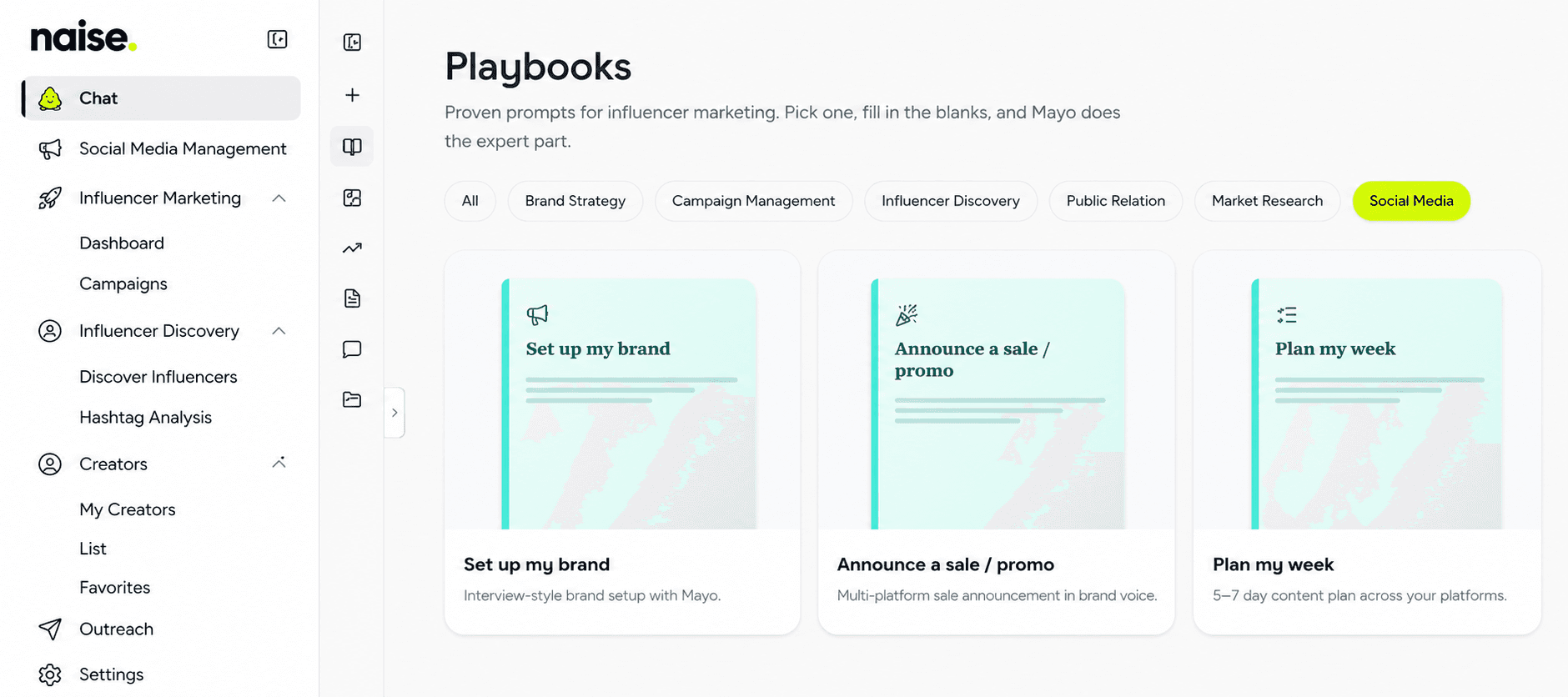 Executing Campaigns with the Naise AI SMM Agent