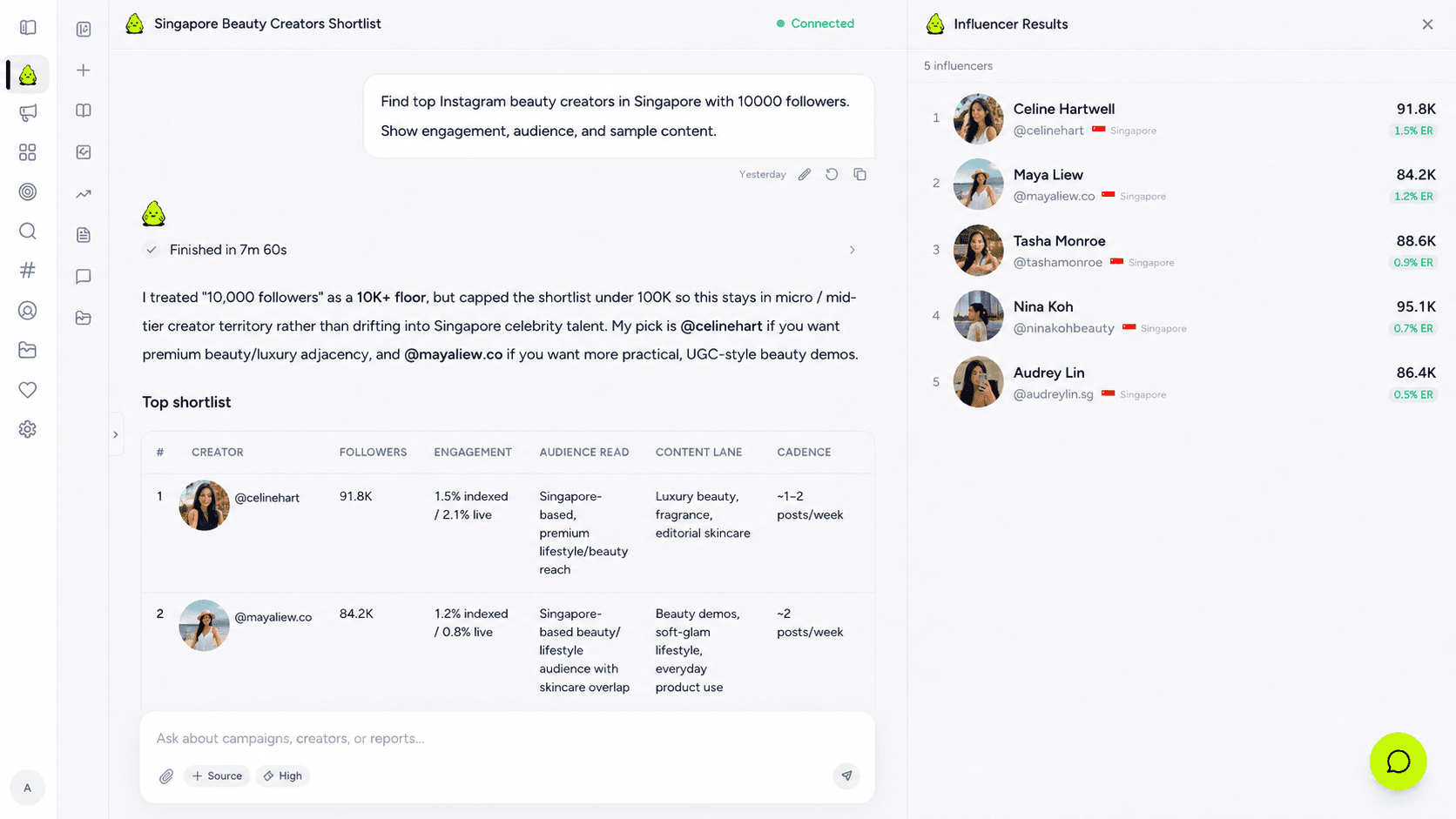 Naise AI: Influencer Agent